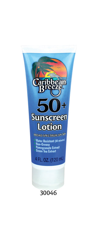 Caribbean Breeze SPF 50 sunscreen lotion 120ml in sri lanka