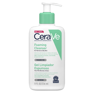 CeraVe Foaming Cleanser For Normal To Oily Skin 236ml