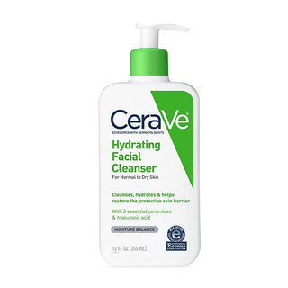 CeraVe Hydrating Facial Cleanser for Normal to Dry Skin 355ml