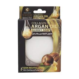 Beauty Queen Snow White Collagen + Argon Oil Gummy Soap