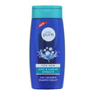 Cussons Men pure shower cream zinc & marine extracts 500ml 