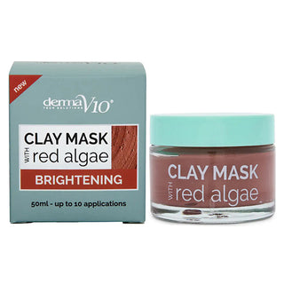 Derma V10 Red Algae Brightning Clay Mask 50ml