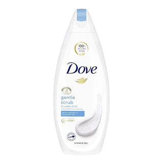 Dove Gentle Scrub 0% Sulfate Shower Gel 500ml