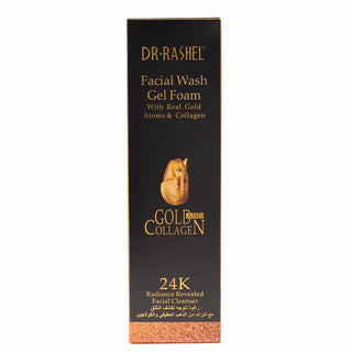 Dr. Rashel 24K Facial Wash Gel Foam With Real Gold Atoms & Collagen 100ml
