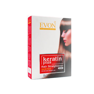 Evon Keratin Plus Hair Straightener Salon Pack - Strong
