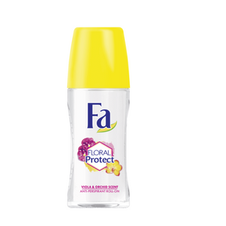 Fa Floral Protect Orchid & Viola Antiperspirant Roll On Deodorant 50ml