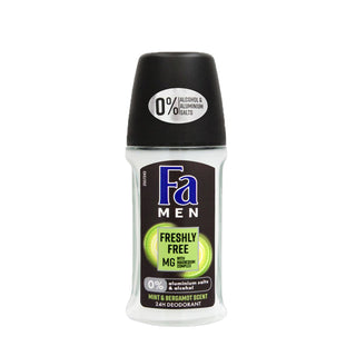 Fa Men 24H Freshly Free Mint & Bergamot Scent Roll On Deodorant 50ml