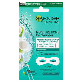 Garnier Eye Sheet Mask Hyaluronic Acid And Coconut Water 6g