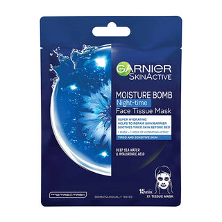 Garnier Moisture Bomb Night-Time Face Tissue Mask