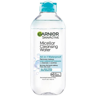 Garnier SkinActive Micellar Cleansing Water, For Waterproof Makeup