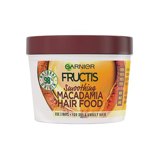 Garnier Ultimate Blends Hair Food Macadamia 3-in-1 Unruly  Hair Mask Treatment 390ml