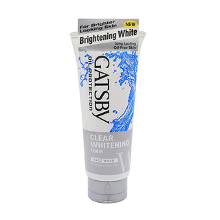 Gatsby Clear Whitening Foam Face Wash 120g