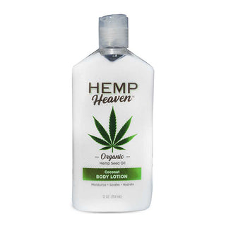 Hemp Heaven Organic Hemp Seed oil Coconut oil Body Lotion 354ml