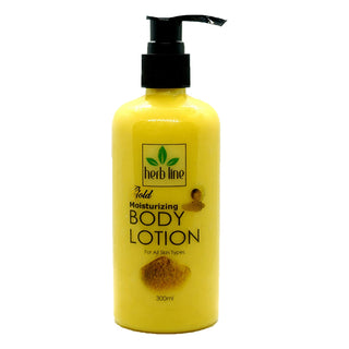 Herb Line Gold Moisturinzing Body Lotion for All Skin Types 300ml