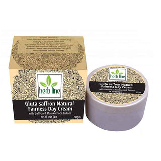 Herbal Line Gluta Saffron Natural Fairness Day Cream 50g