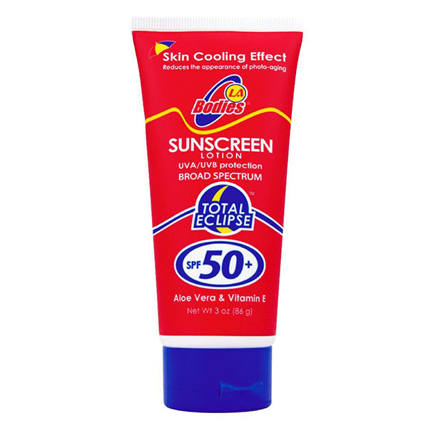 Buy LA BODIES Sunscreen Lotion SPF 50+ WIth Aloe vera & Vitamin E 88ml Essentials.lk