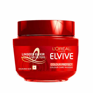 L'Oreal Elvive Linseed Elixir Colour Protect Hair Mask 300ml