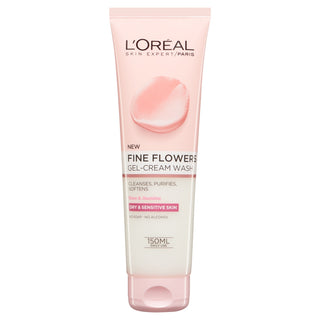 Buy L'Oreal Paris Fine Flowers Cleansing Face Wash 150ml in sri lanka