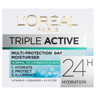 Buy L'Oreal paris triple active day moisturiser normal to combination skin in sri lanka