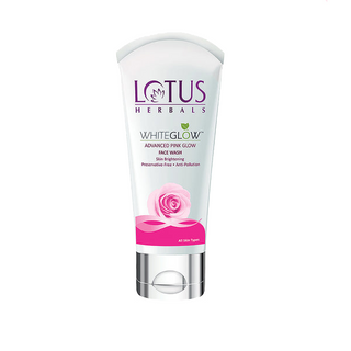 Lotus Herbals WhiteGlow Advanced Pink Glow Brightening Face Wash 100g