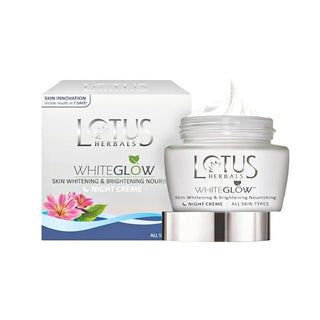 Lotus White Glow Skin Whitening & Brightening Nourishing Night Creme 40g