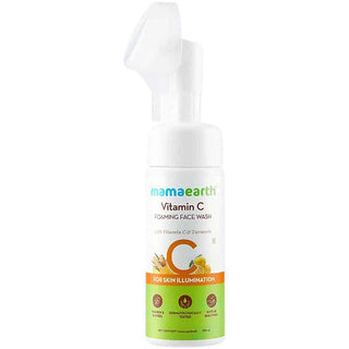 Mamaearth Vitamin C & Turmeric Foaming Face Wash for Skin Illumination - 150ml