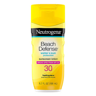 Neutrogena Beach Defense Water Resistant SPF 30 Sunscreen Body Lotion 198ml