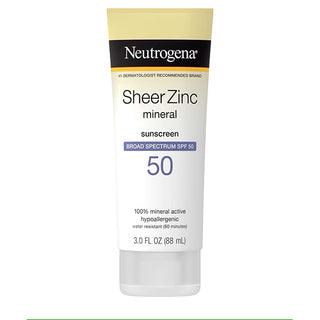 Neutrogena Sheer Zinc Dry-Touch SPF 50 Face Sunscreen 88ml