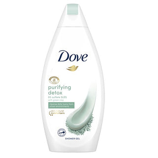 Dove Purifying Detox Green Clay Shower Gel 500ml