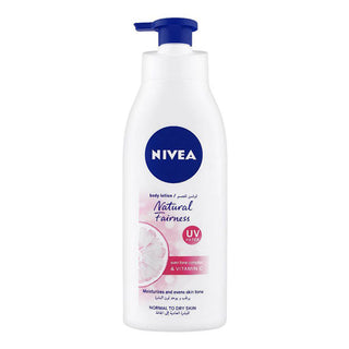 Nivea Body Lotion Natural Fairness UV Filter Normal To Dry Skin 400ml