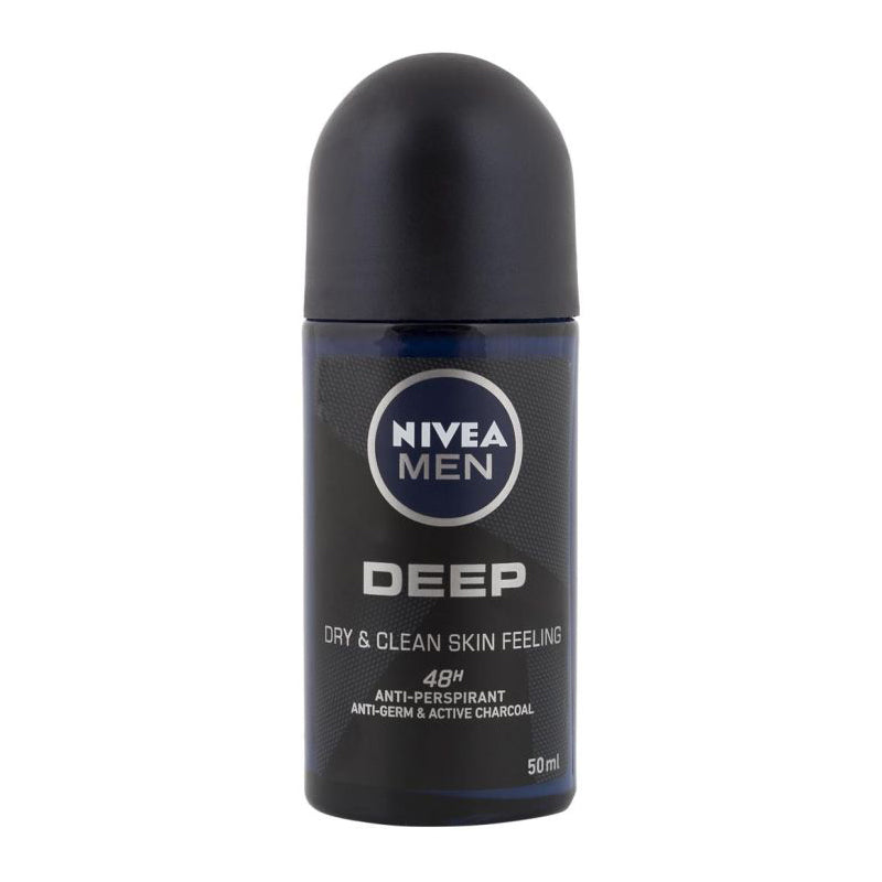 Buy Online Nivea For Men Deep Anti-Perspirant Roll On 50ml in Sri Lanka –