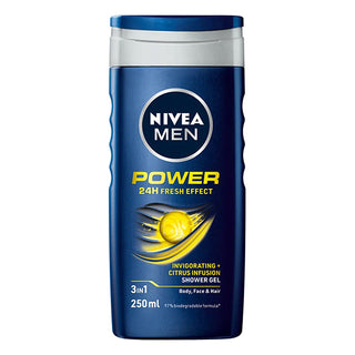 Nivea Men Power Fresh 3 In 1 Shower Gel 250ml