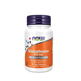 Now Glutathione 500mg 30 Vegan Capsules