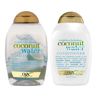OGX Weightless Hydration + Coconut Water  Shamphoo & Conditioner Bundle Pack 385ml