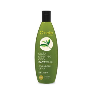 O'nelle Natural Herbal Ceylon Green Tea Detox Face Wash 100ml