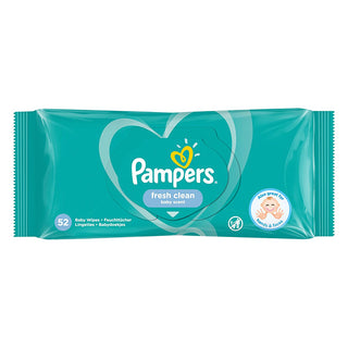 Pampers Fresh Clean Baby Wipes 52 pcs