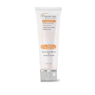 Prevense Apricot Facial Scrub For Normal To Dry Skin 120ml