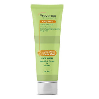 Prevense Apricot & Almond Facial Wash For Dry Skin 120ml