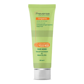 Prevense Carrot & Pumpkin Facial Wash For Mature Dry Skin 120ml