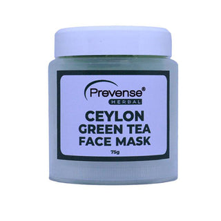 Prevense Herbal Ceylon Green Tea Face Mask 75g
