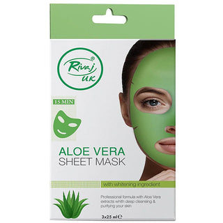 Rivaj UK Aloe Vera Sheet Mask 25ml