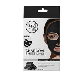 Rivaj UK Charcoal Sheet Mask 25ml