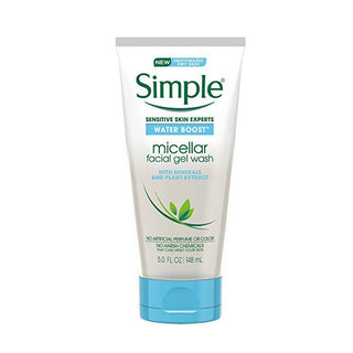 Simple Water Boost Micellar Facial Gel Wash Cleanser 150ml