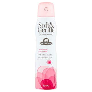 Soft & Gentle 48hr Protection Anti-Perspirant Deodorant Fresh Blossom Wild Rose & Vanilla 150ml