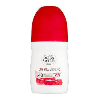 Soft & Gentle 48hr Protection Anti-Perspirant Deodorant Fresh Blossom Wild Rose & Vanilla 50ml