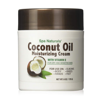 Spa Naturals Coconut Oil Moisturizing Cream with Vitamin E 170g