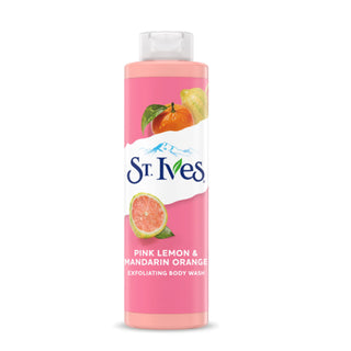 St. Ives Exfoliating Body Wash Pink Lemon & Mandarin Orange 650ml