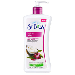 St. Ives Soft and Silky Coconut and Orchid Body Lotion 621ml