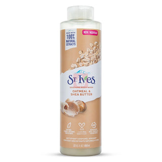 St Ives Oat Meal & Shea Butter Soothing Body Wash 650ml