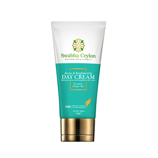 Swabha Ceylon Acne & Brightening Day Cream 50g